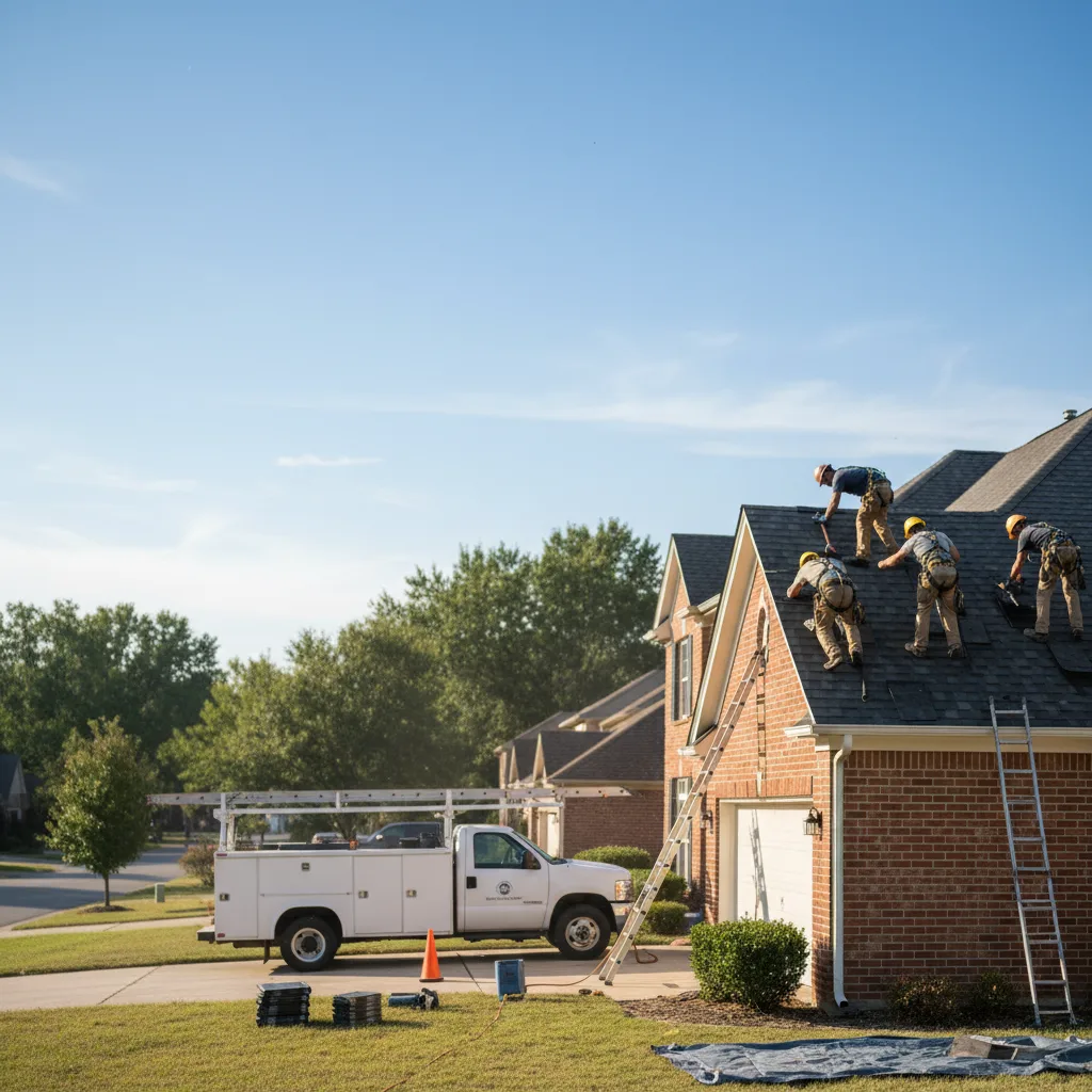Roof Repair in Pamplin